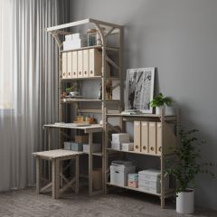 Стеллаж Конструктор Арт.С1000-1 в Кунгуре - kungur.mebel24.online | фото 4