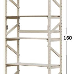 Стеллаж Конструктор Арт.С1600-1 в Кунгуре - kungur.mebel24.online | фото 2