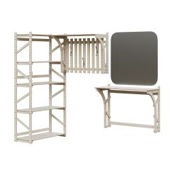 Стеллаж Конструктор Арт.С1600-1 в Кунгуре - kungur.mebel24.online | фото 5