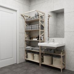Стеллаж Конструктор Арт.СR2000-1 в Кунгуре - kungur.mebel24.online | фото 4