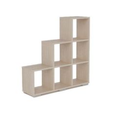 Стеллаж "Стильный" СС-1 (ясень шимо светлый) в Кунгуре - kungur.mebel24.online | фото