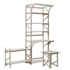 Стеллаж+стол Конструктор Арт.СRСт1-1 в Кунгуре - kungur.mebel24.online | фото 3
