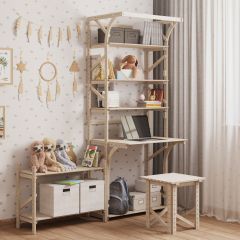 Стеллаж+стол Конструктор Арт.СRСт1-1 в Кунгуре - kungur.mebel24.online | фото 4