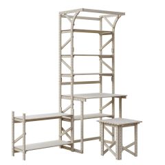 Стеллаж+стол со стойкой Конструктор Арт.СRСт2-1 в Кунгуре - kungur.mebel24.online | фото 3