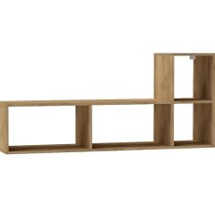 Стеллаж универсальный (ЛДСП дуб крафт золотой) в Кунгуре - kungur.mebel24.online | фото