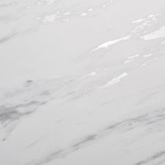 Стол BELLUNO 160 MARBLES KL-99 Белый мрамор матовый, итальянская керамика/ белый каркас, ®DISAUR в Кунгуре - kungur.mebel24.online | фото 9