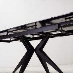 Стол FORIO 160 MATT BLACK MARBLE SOLID CERAMIC / BLACK, ®DISAUR в Кунгуре - kungur.mebel24.online | фото 6