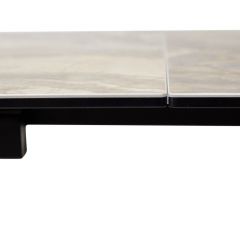 Стол IVAR 180 MARBLES KL-80 Серый мрамор, итальянская керамика, ®DISAUR в Кунгуре - kungur.mebel24.online | фото 2