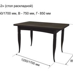 Стол раскладной Ялта-2 (опоры массив резной) в Кунгуре - kungur.mebel24.online | фото 5