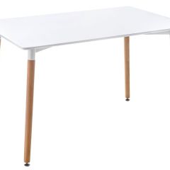 Стол деревянный Table 110 white / wood в Кунгуре - kungur.mebel24.online | фото