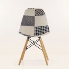 Стул Barneo N-12 Patchwork черно-белый в Кунгуре - kungur.mebel24.online | фото 3