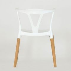 Стул Barneo N-218 Wishbone интерьерный кухонный белый в Кунгуре - kungur.mebel24.online | фото 2
