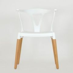 Стул Barneo N-218 Wishbone интерьерный кухонный белый в Кунгуре - kungur.mebel24.online | фото 3