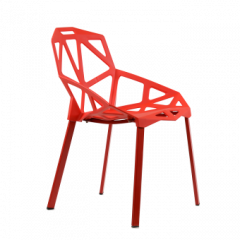 Стул Barneo N-229 One красный в Кунгуре - kungur.mebel24.online | фото 1
