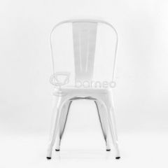 Стул Barneo N-240 Tolix (RAL9003 Белый) в Кунгуре - kungur.mebel24.online | фото 2