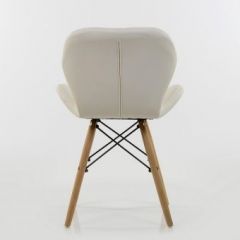Стул Barneo N-42 Perfecto PU белый в Кунгуре - kungur.mebel24.online | фото 4