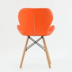 Стул Barneo N-42 Perfecto PU оранжевый в Кунгуре - kungur.mebel24.online | фото 3