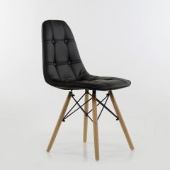 Стул Barneo N-43 Pulsante PU черный в Кунгуре - kungur.mebel24.online | фото 2