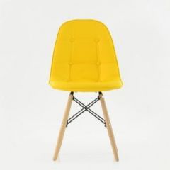 Стул Barneo N-43 Pulsante PU желтый в Кунгуре - kungur.mebel24.online | фото 2