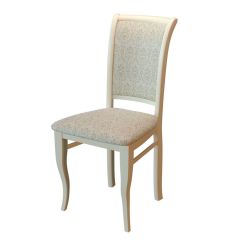 Стул М15 (жаккард №40) массив слоновая кость (2 шт.) в Кунгуре - kungur.mebel24.online | фото 1