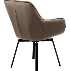 Стул MAVERICK 360 град. поворот. BLUVEL-40 BEIGE/ черный каркас, М-City в Кунгуре - kungur.mebel24.online | фото 2