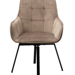 Стул MAVERICK 360 град. поворот. BLUVEL-40 BEIGE/ черный каркас, М-City в Кунгуре - kungur.mebel24.online | фото 3