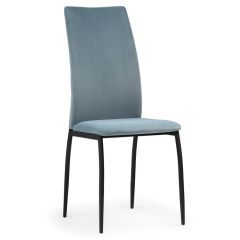 Стул на металлокаркасе Tod light blue / black в Кунгуре - kungur.mebel24.online | фото 3