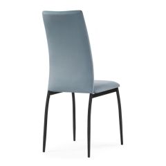 Стул на металлокаркасе Tod light blue / black в Кунгуре - kungur.mebel24.online | фото 5