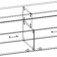СОНАТА Тумба малая ТМС-1200 (Дуб сонома/Дуб сакраменто) в Кунгуре - kungur.mebel24.online | фото 2