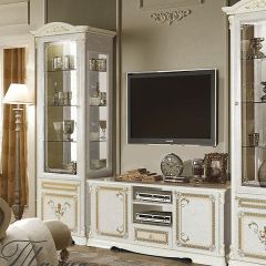 Тумба ТВ (11.301) Роза Талия (беж) в Кунгуре - kungur.mebel24.online | фото 2