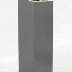 Угловое соединение для цоколя 135 гр. h150 мм (Алюминий, Белый, Черный, Сономаый) в Кунгуре - kungur.mebel24.online | фото 1