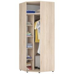 Угловой шкаф с зеркалом "Алиса (H6_M)" с торцевой ручкой в Кунгуре - kungur.mebel24.online | фото 3