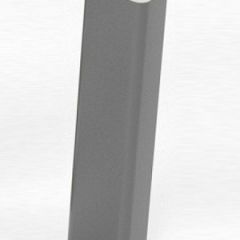 Торцевая заглушка  для цоколя h100 мм (Алюминий, Белый, Черный, Сонома) в Кунгуре - kungur.mebel24.online | фото