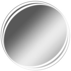 Зеркало Берг 700х700 с подсветкой Домино (GL7055Z) в Кунгуре - kungur.mebel24.online | фото