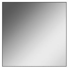 Зеркало Corsica 600х600 black без подсветки Sansa (SB1064Z) в Кунгуре - kungur.mebel24.online | фото 1