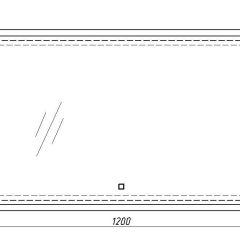 Зеркало Dream 120 alum с подсветкой Sansa (SD1025Z) в Кунгуре - kungur.mebel24.online | фото 7