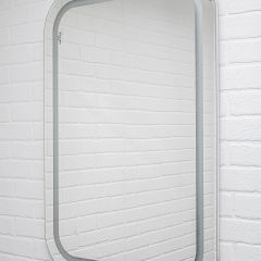 Зеркало Elis 100 white с подсветкой Sansa (SEe1045Z) в Кунгуре - kungur.mebel24.online | фото 2