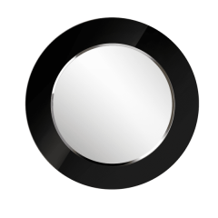 Зеркало круглое черный (РМ/02) в Кунгуре - kungur.mebel24.online | фото 1