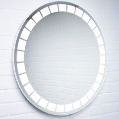 Зеркало Маскат 700х700 с подсветкой Домино (GL7057Z) в Кунгуре - kungur.mebel24.online | фото 3