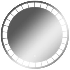 Зеркало Маскат 700х700 с подсветкой Домино (GL7057Z) в Кунгуре - kungur.mebel24.online | фото