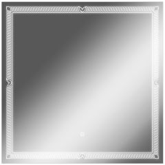 Зеркало Паликир 700х700 с подсветкой Домино (GL7051Z) в Кунгуре - kungur.mebel24.online | фото 1