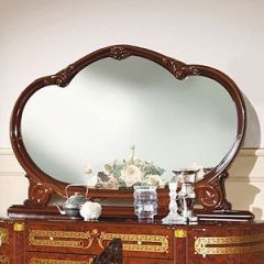 Зеркало в раме (01.350) Роза (орех) в Кунгуре - kungur.mebel24.online | фото 2