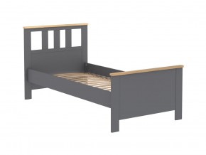 2.08.04.050.15 САГА кровать одинарная 90х200 серая/ясень в Кунгуре - kungur.mebel24.online | фото