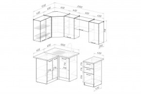 АСАЯ Кухонный гарнитур Оптима 5 (1200*2000 мм) в Кунгуре - kungur.mebel24.online | фото 2