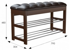 Банкетка-стеллаж для обуви Грейс в Кунгуре - kungur.mebel24.online | фото