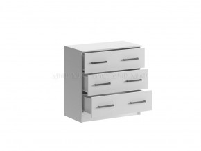 БАСЯ Комод 3 ящика (белый) в Кунгуре - kungur.mebel24.online | фото
