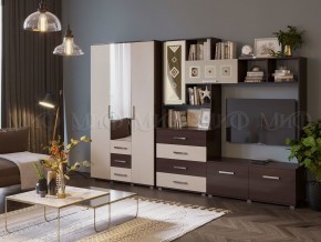 БЕЛЛА Гостиная (модульная) венге/дуб беленый в Кунгуре - kungur.mebel24.online | фото 1