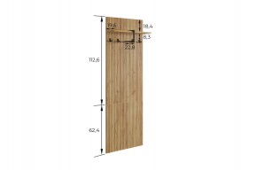 БОДРУМ Прихожая (модульная) дуб крафт золотой в Кунгуре - kungur.mebel24.online | фото 2