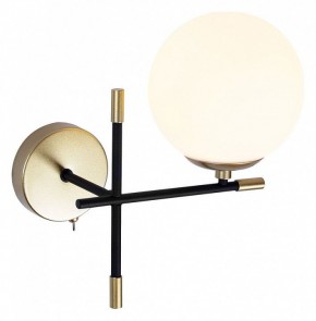 Бра Arte Lamp Arkab A2225AP-1BK в Кунгуре - kungur.mebel24.online | фото