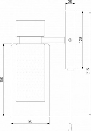 Бра Eurosvet Amado 70115/1 белый в Кунгуре - kungur.mebel24.online | фото 3
